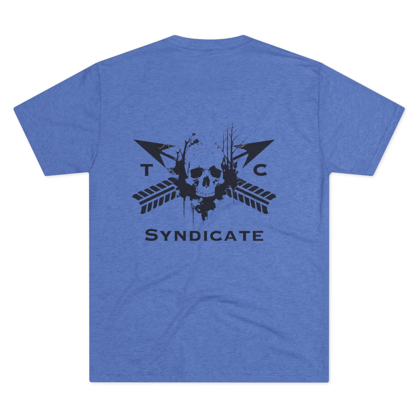 Syndicate Graphic Tee, Unisex Crew Shirt, Casual Streetwear, Edgy Fashion, Gift for Him/Her, Cool Comfortable Tee