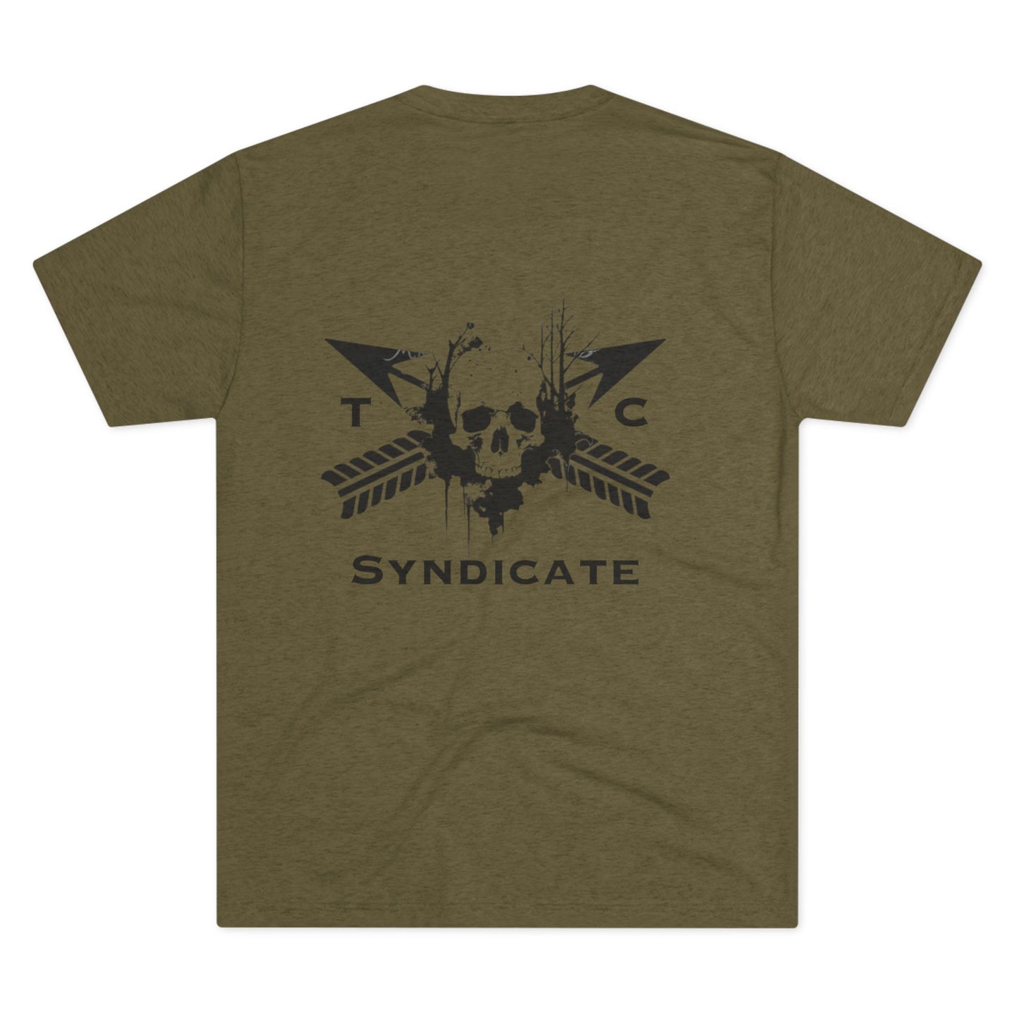 Syndicate Graphic Tee, Unisex Crew Shirt, Casual Streetwear, Edgy Fashion, Gift for Him/Her, Cool Comfortable Tee