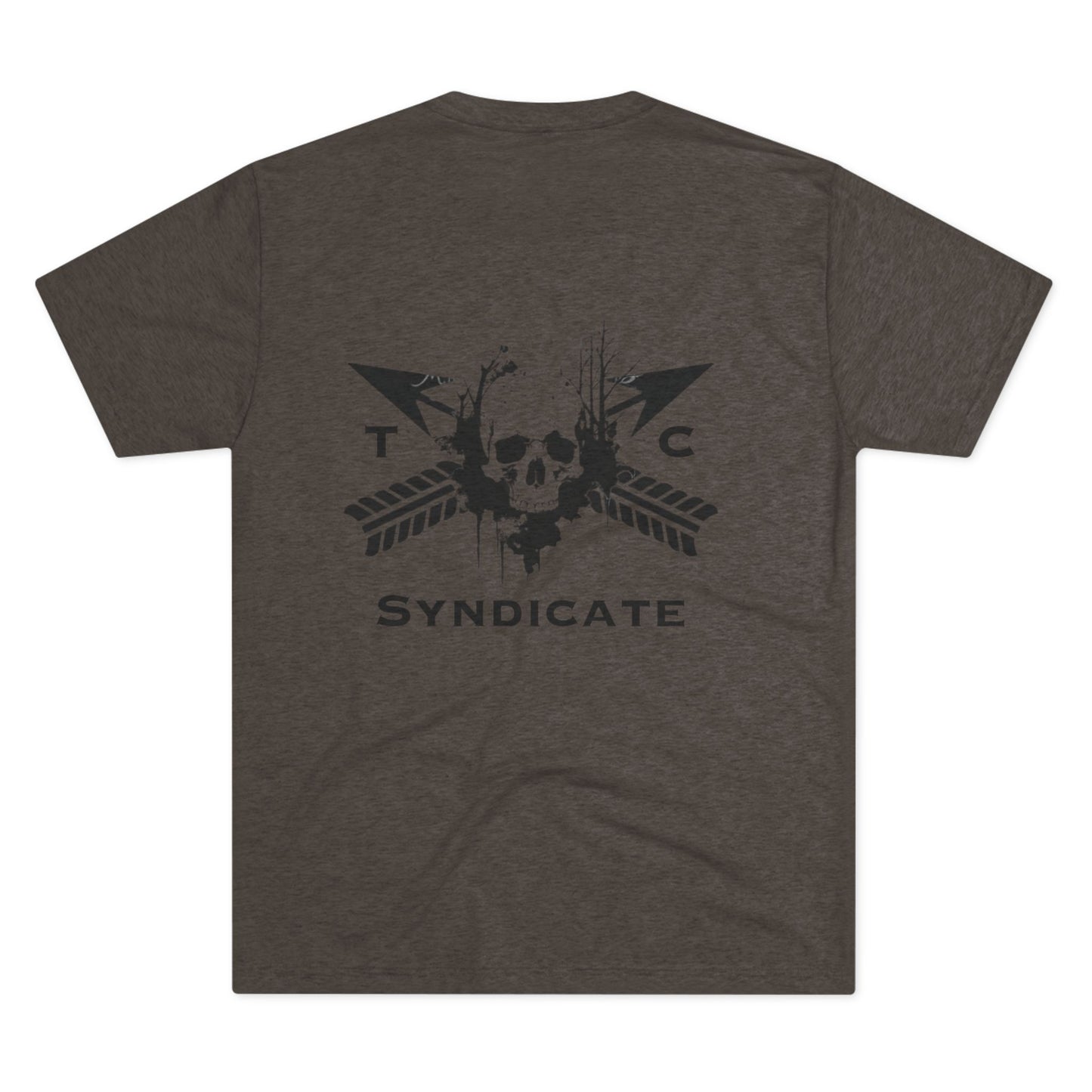 Syndicate Graphic Tee, Unisex Crew Shirt, Casual Streetwear, Edgy Fashion, Gift for Him/Her, Cool Comfortable Tee
