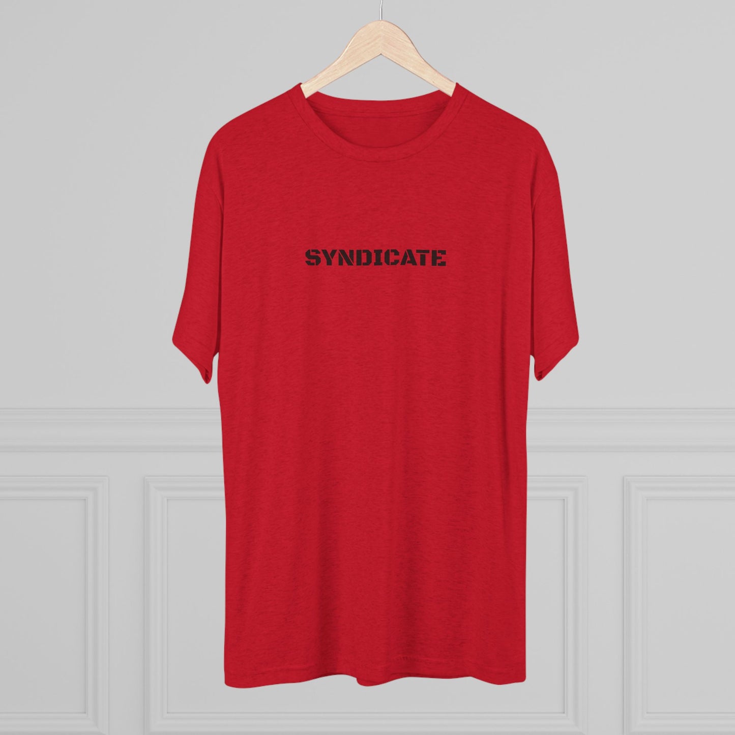 Syndicate Graphic Tee, Unisex Crew Shirt, Casual Streetwear, Edgy Fashion, Gift for Him/Her, Cool Comfortable Tee