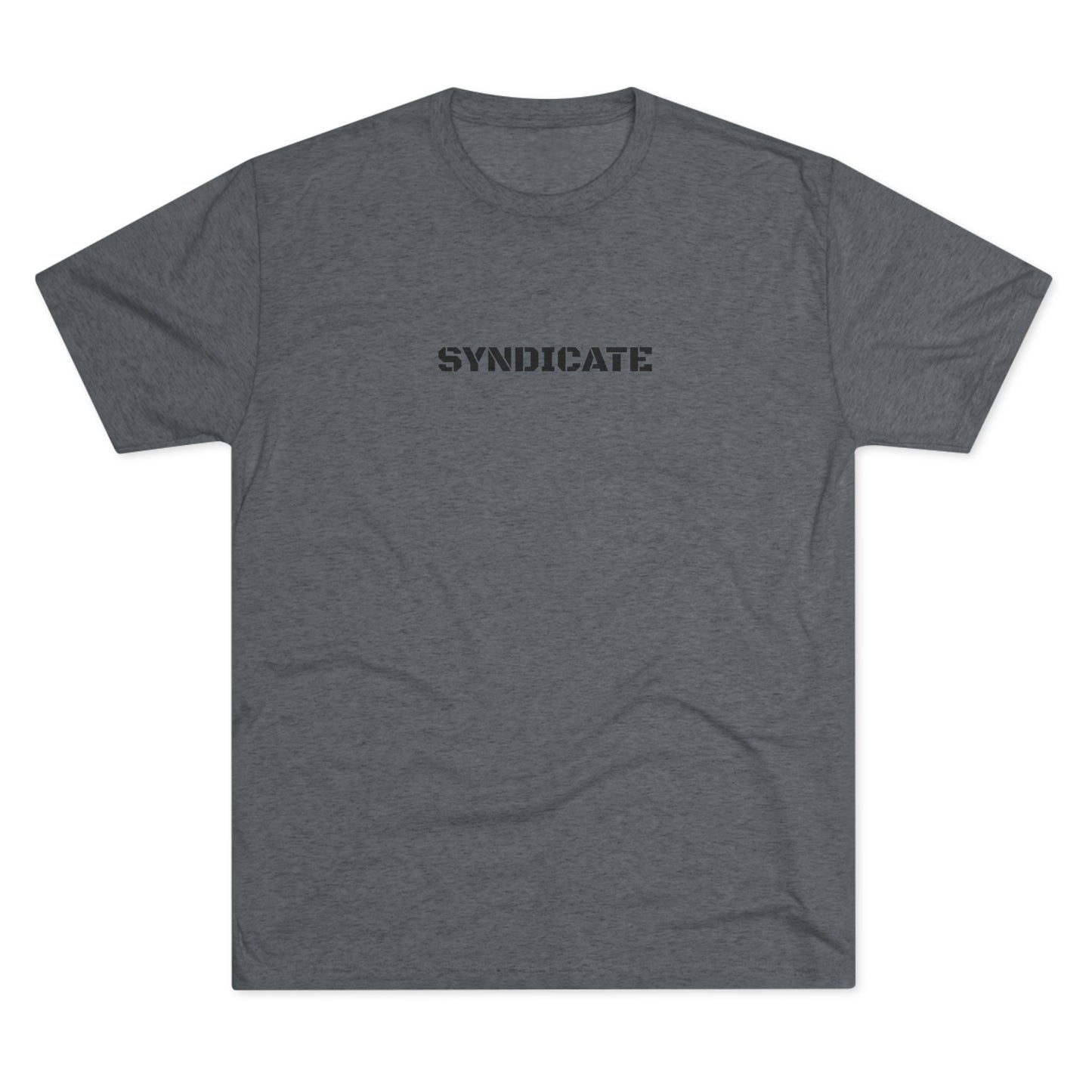 Syndicate Graphic Tee, Unisex Crew Shirt, Casual Streetwear, Edgy Fashion, Gift for Him/Her, Cool Comfortable Tee