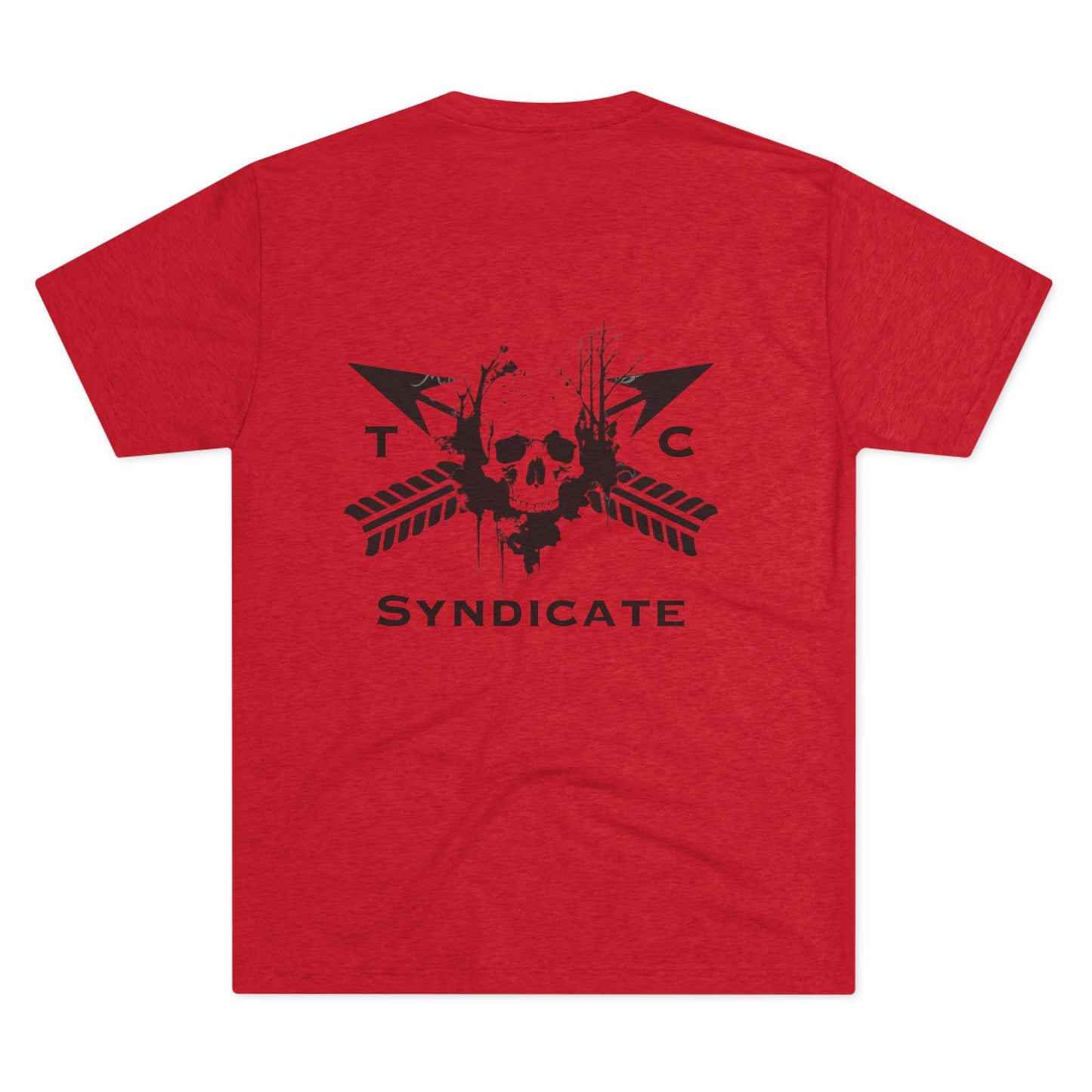 Syndicate Graphic Tee, Unisex Crew Shirt, Casual Streetwear, Edgy Fashion, Gift for Him/Her, Cool Comfortable Tee
