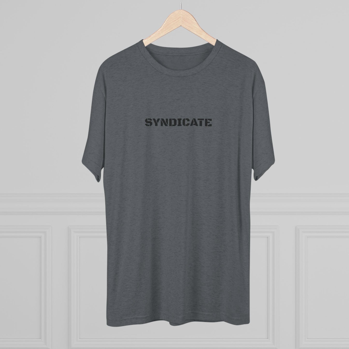 Syndicate Graphic Tee, Unisex Crew Shirt, Casual Streetwear, Edgy Fashion, Gift for Him/Her, Cool Comfortable Tee
