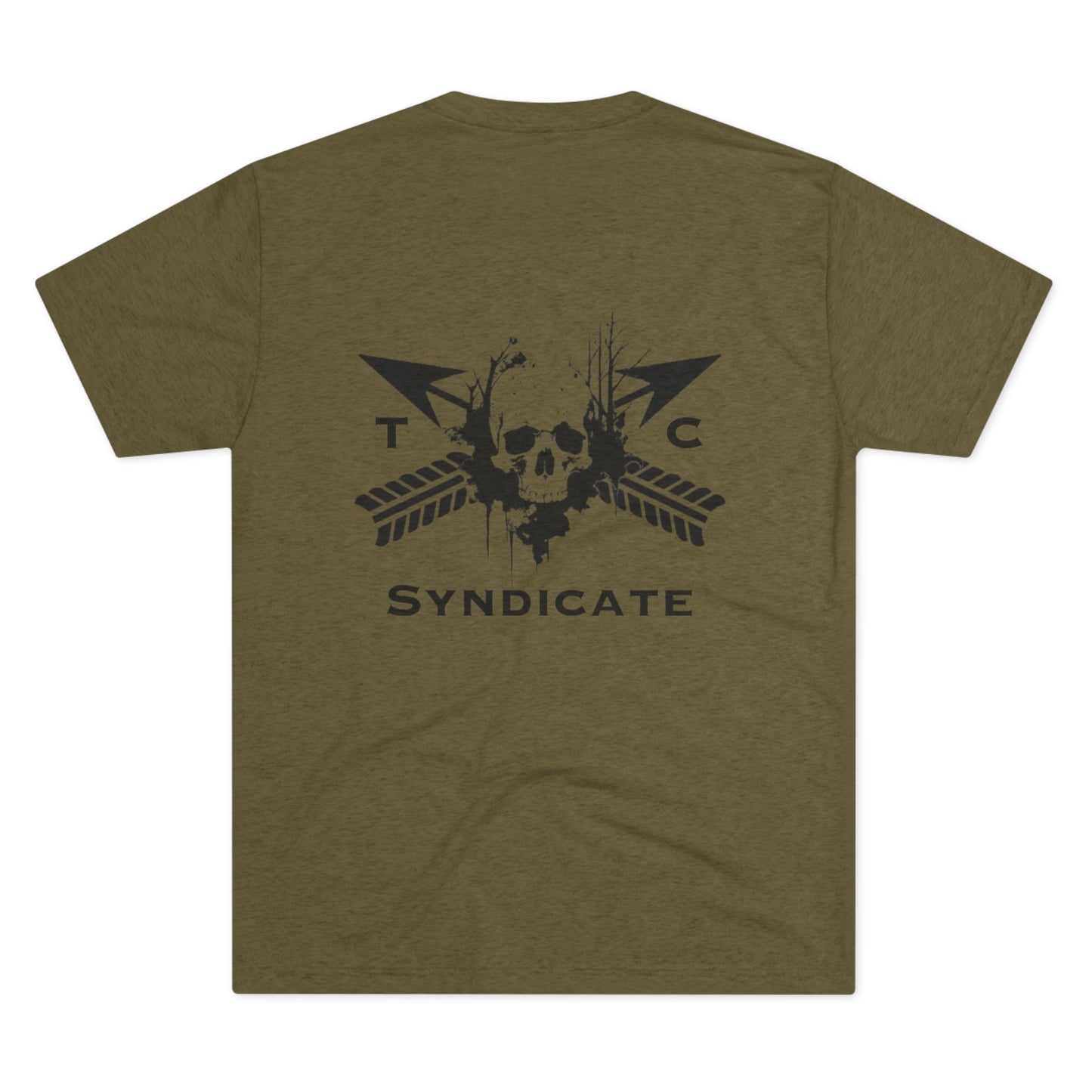 Syndicate Graphic Tee, Unisex Crew Shirt, Casual Streetwear, Edgy Fashion, Gift for Him/Her, Cool Comfortable Tee