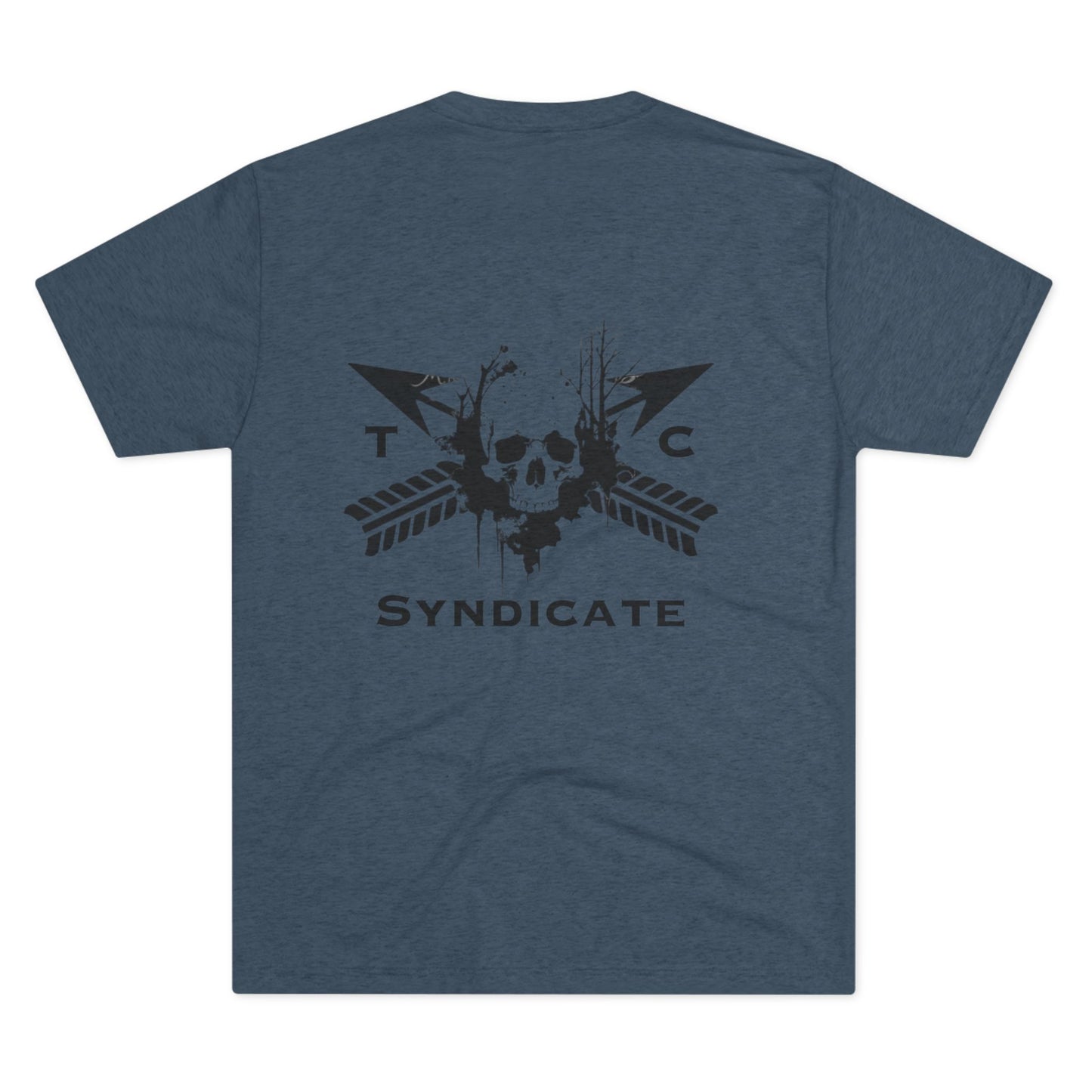 Syndicate Graphic Tee, Unisex Crew Shirt, Casual Streetwear, Edgy Fashion, Gift for Him/Her, Cool Comfortable Tee