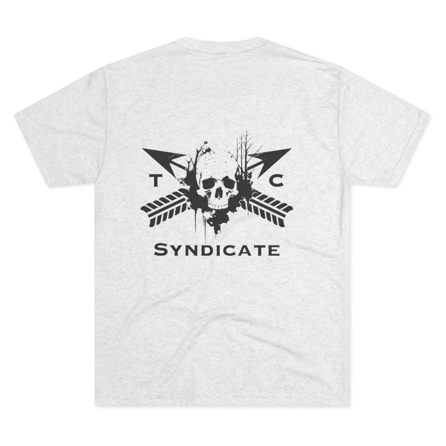 Syndicate Graphic Tee, Unisex Crew Shirt, Casual Streetwear, Edgy Fashion, Gift for Him/Her, Cool Comfortable Tee