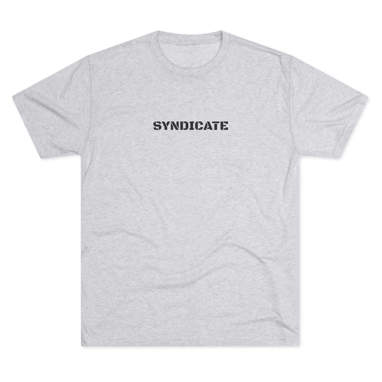 Syndicate Graphic Tee, Unisex Crew Shirt, Casual Streetwear, Edgy Fashion, Gift for Him/Her, Cool Comfortable Tee