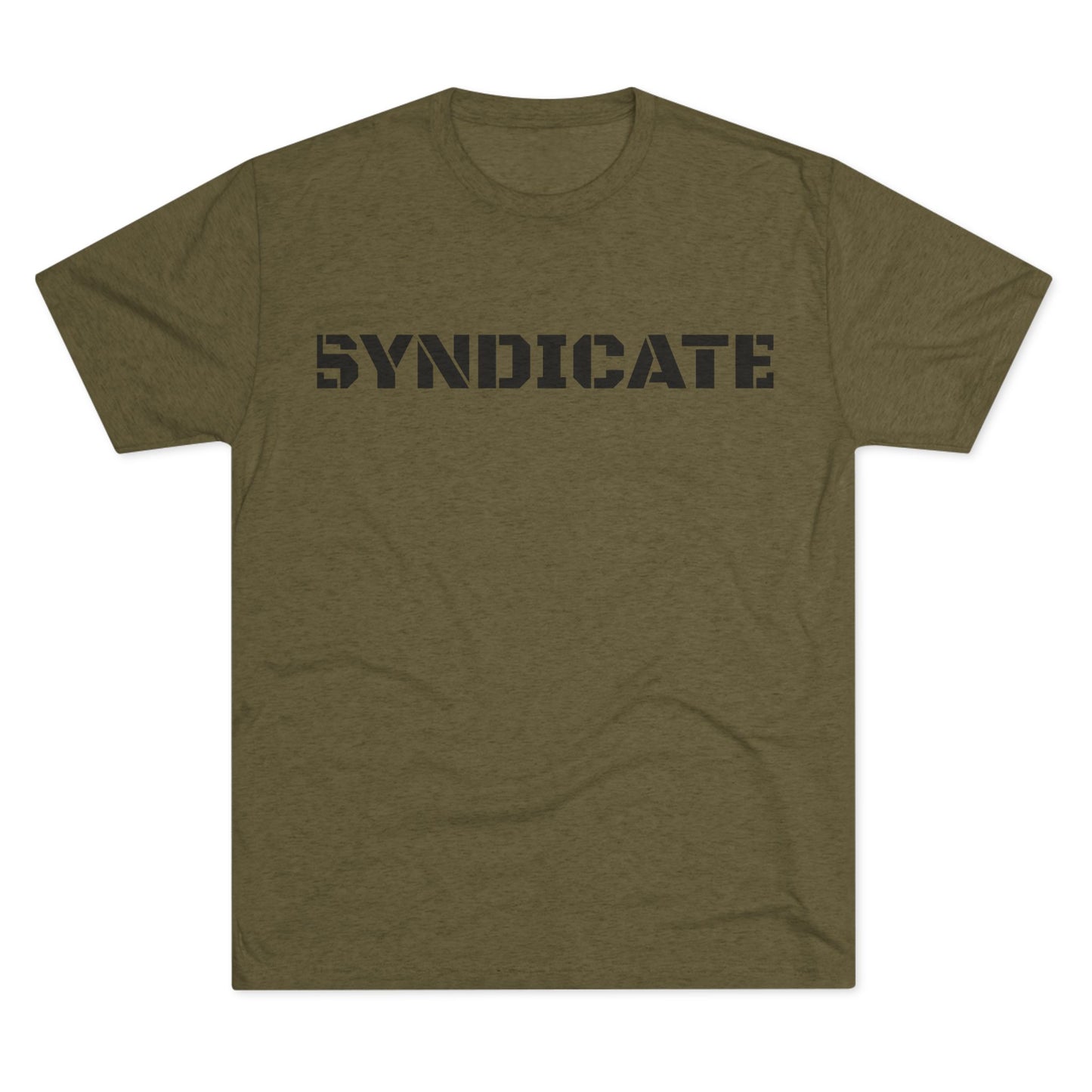 Syndicate Graphic Tee, Unisex Crew Shirt, Casual Streetwear, Edgy Fashion, Gift for Him/Her, Cool Comfortable Tee