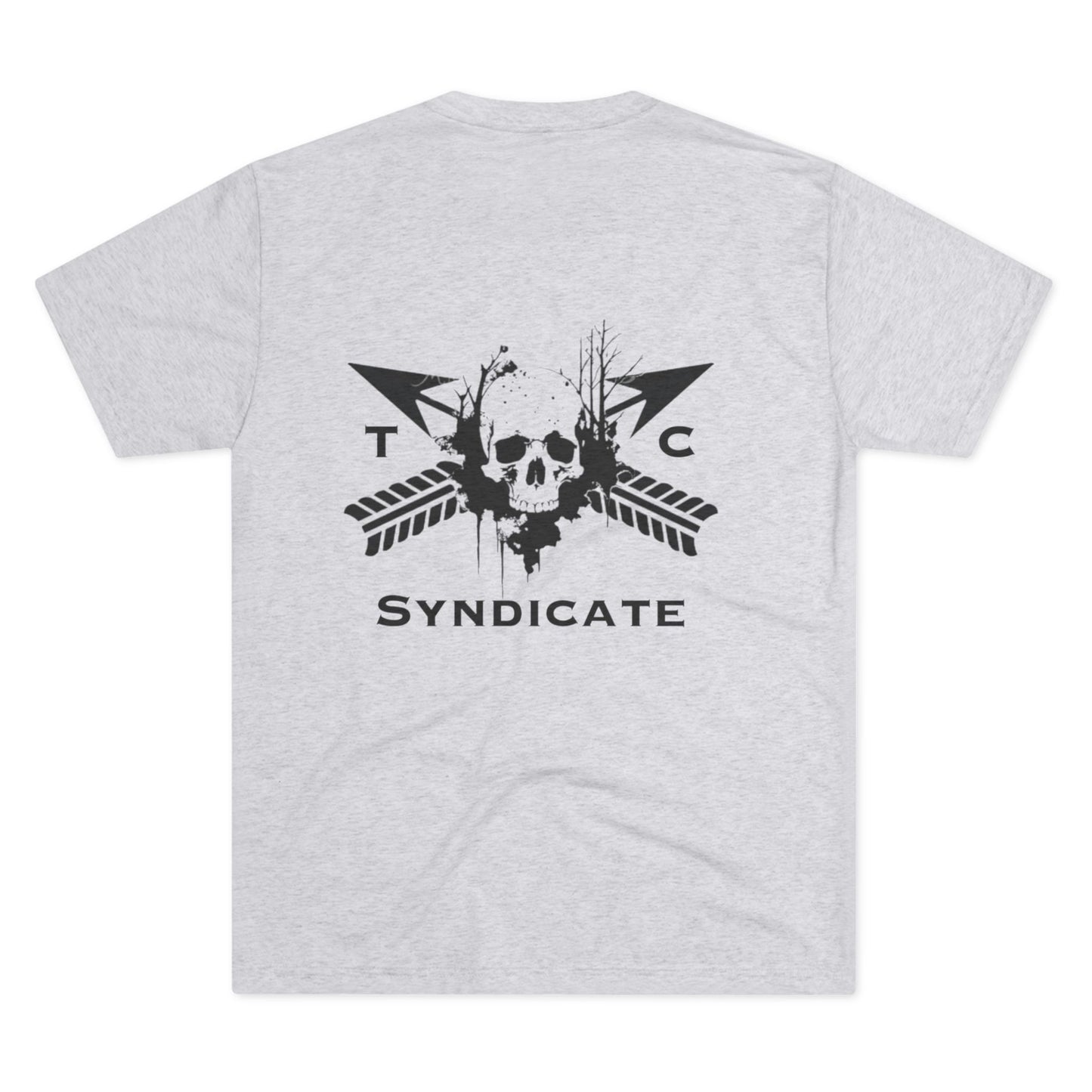 Syndicate Graphic Tee, Unisex Crew Shirt, Casual Streetwear, Edgy Fashion, Gift for Him/Her, Cool Comfortable Tee