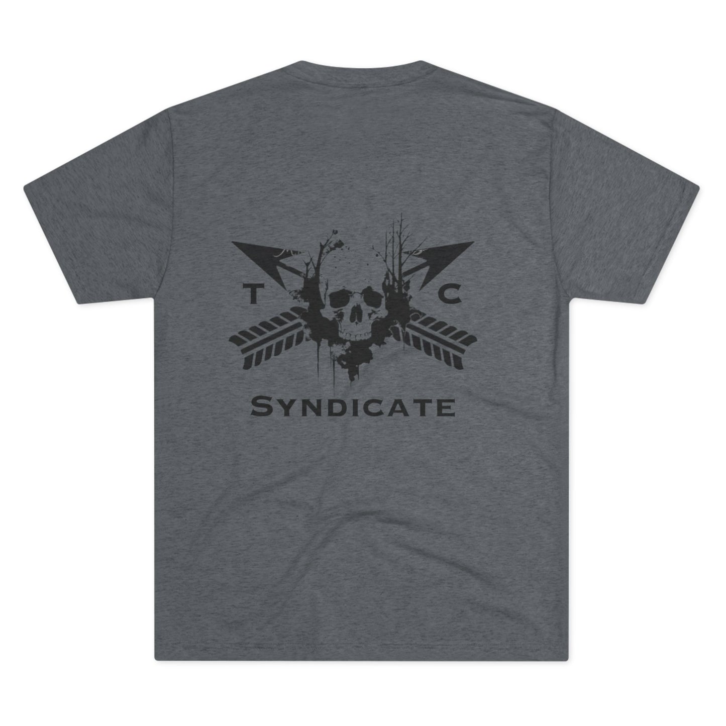 Syndicate Graphic Tee, Unisex Crew Shirt, Casual Streetwear, Edgy Fashion, Gift for Him/Her, Cool Comfortable Tee